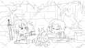 make loop animation for streamer brb, starting soon, offline
