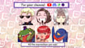 create express custom twitch emotes,sub badges