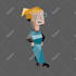 create 3d characters and object for unity