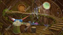draw painterly pixel art background illustration, scenes, and character sprites