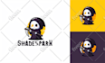 create cute cartoon logo design, mascot for your business