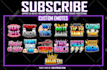 make text emotes or text sub badges for twitch