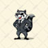 create a cartoon vector mascot of people and animals