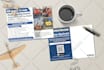 design eddm business mailer or postcard flyer and business fliers