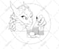 draw your original character and concept art in any style, no ai
