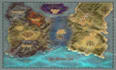 draw a detailed hand drawn fantasy map for your dnd or rpg world