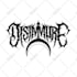 create brutal death thrash black metal band typography logo