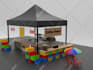 design 3d stage, event layout, and exhibition setup