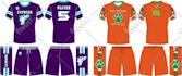 designs manufacturing bags cap arm football uniforms