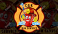 design unique trash bin cleaning business logo cartoon