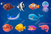 create vector 2d objects, icons and game props