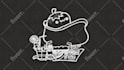 convert any object image into outline and design any outline illustration