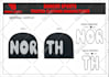 design custom hats, caps, beanies mockup, and tech pack