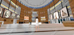 create custom realistic 3d art gallery for metaverse