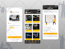 design professional mobile app UX UI with figma