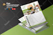 design modern flyer, poster, brochure or social media flyer