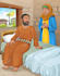 design faith based children book bible illustrations
