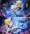 draw an amazing anime art illustration for you