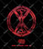 design deathmetal, metalcore icon symbol and emblem for band