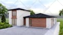 do architectural exterior 3d render