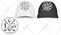 design vintage retro or badge or hats and t shirt logo
