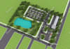 render landscape drawing or site plan in photoshop