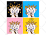 custom mascot cartoon avatar illustration for nft