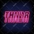 make a logo or illustration design using the neon style