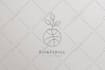 design hand drawn simple minimalist line art logo