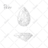 design jewelry illustration, sketch ring, earrings, bracelet
