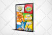 design comic book cover, comic book interior