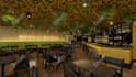 restaurant interior design and renders