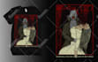 draw dark art, gothic, horror pointillism for extreme band