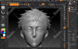 sculpt custom 3d head model 3d face 3d bust model action figure stl 3d printing