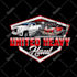 do trucking dispatching towing transport junk removal and logistics logo