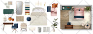do an interior mood board and shoping list