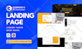 do premium wordpress landing page design, redesign, one page wordpress website