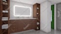 create interior design with realistic rendering