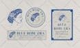 create vintage hand drawn logo design for brand identity