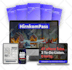 design online course mockup and digital product bundle
