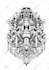 make u a dark gothic styled blackwork tattoo design