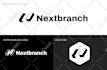 design modern tech startup logo, software app technology design