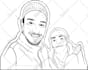 create portrait line art from your photo