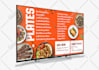 design your animated digital menu boards for restaurants