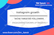 do instagram growth to grow real followers and engagement