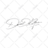 design artistic handwritten signature logo or autograph