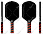 do custom pickleball paddle design of your choice