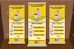 design modern retractable, stand, wall, street, x stand, pull up, roll up banner