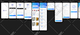 do mobile app UI UX design and do app prototype using figma