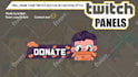 create high quality chibi panels for twitch